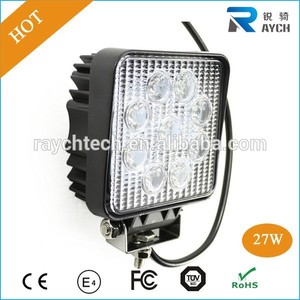 27w spot led 2015 del haz de luz de trabajo de la lámpara de la niebla fuera de carretera de camiones y suv barco de atv - Product Image 1
