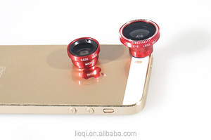 D'origine 3 en 1 Universal mobile phone clip 0.67x <span class=keywords><strong>objectif</strong></span> grand angle macro fisheye lentille smartphone <span class=keywords><strong>pour</strong></span> <span class=keywords><strong>iphone</strong></span> Nokia - Product Image 4