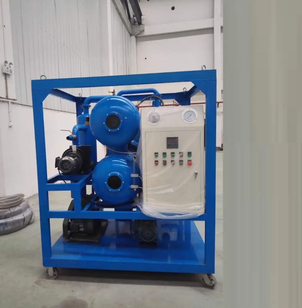 Trasformatore di olio Centrifuging Macchina, macchina di filtrazione dell'olio del trasformatore, olio lubrificante riciclo macchina