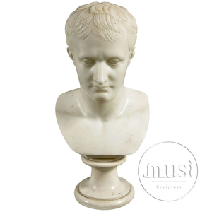 Bustes <span class=keywords><strong>de</strong></span> gypse en pierre blanche traditionnelle, <span class=keywords><strong>buste</strong></span> <span class=keywords><strong>de</strong></span> cercle - Product Image 2