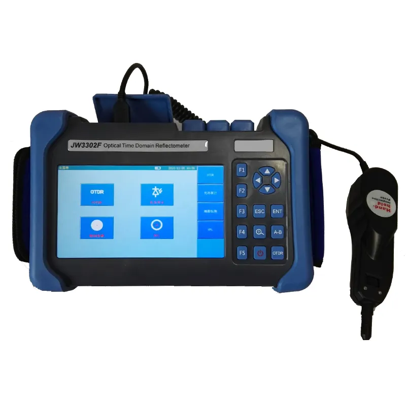 OTDR for SM MM Wavelength with Touch Screen and Optical Power Meter and VFL