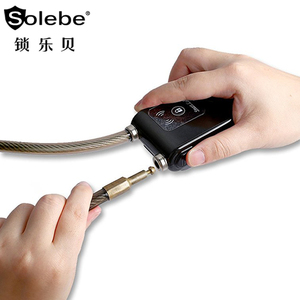 Conexión inalámbrica anti-robo puerta <span class=keywords><strong>candado</strong></span> con sirena ios y android control de teléfono sin llave inteligente para bicicletas - Product Image 4