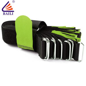 <span class=keywords><strong>2</strong></span> zoll oberfläche gummi beschichtung haken schleife band für batterie/kabel management nylon krawatte magie band - Product Image 5