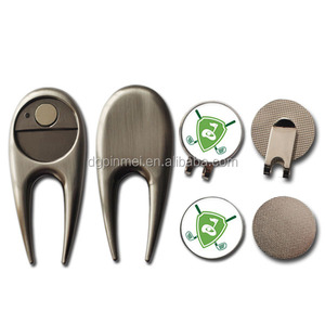 Bianco golf ball marker golf divot ha preso per sublimazione - Product Image 1
