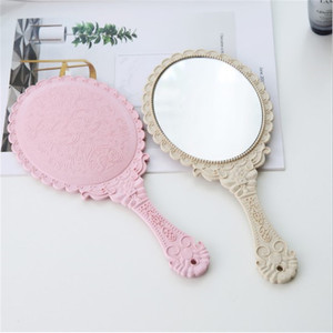 Single Side Oval Plastic <strong>Hand</strong> <strong>Held</strong> Cosmetic <strong>Mirror</strong> <strong>Hand</strong> Makeup <strong>Mirrors</strong> - Product Image 2