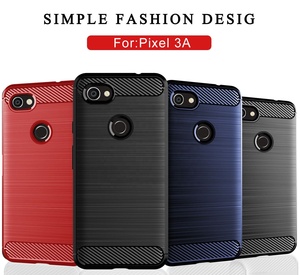 Meilleure vente produits 2019 Intelligent étui arrière de téléphone Portable en fibre de carbone accessoires Pour <span class=keywords><strong>Google</strong></span> <span class=keywords><strong>Pixel</strong></span> <span class=keywords><strong>3A</strong></span> étui de téléphone - Product Image 4
