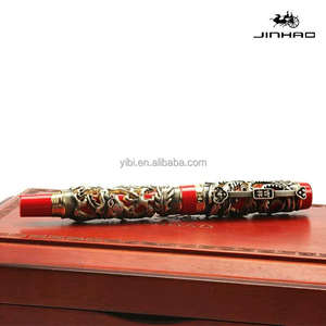 Penna stilografica Jinhao Dragon Phoenix con Set di astucci di lusso collezione <span class=keywords><strong>Vintage</strong></span> con penna firma convertitore di ricarica inchiostro - Product Image 2