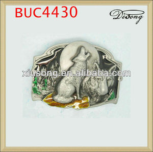 buc4430 western wolf boucle de ceinture - Product Image 1