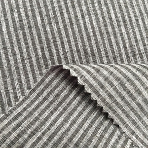 Tùy chỉnh màu sắc dệt 100D + 40D Polyester Spandex Melange phong cách 4 cách căng vải quần vải - Product Image 4