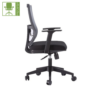 Computadora del hogar transpirable ergonómico giratorio completo silla de oficina de malla con altura ajustable y apoyabrazos - Product Image 2