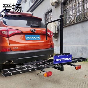Mise à niveau de charge 500 lb <span class=keywords><strong>Attelage</strong></span> <span class=keywords><strong>Support</strong></span> <span class=keywords><strong>Moto</strong></span> Porte-Bagages Scooter Transporteur porte-vélos porte-vélos - Product Image 4