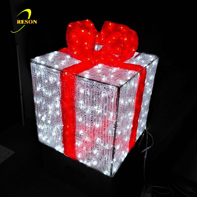 Christmas Party Decoration Christmas Gift Box 3d Customizable High Quality Unique Christmas Decoration Gift Boxes