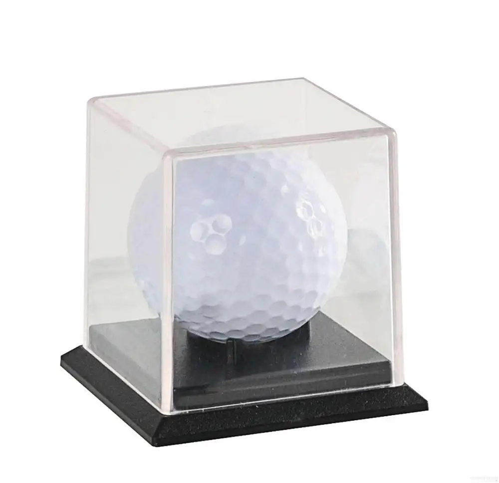 Thiết Kế Tùy Chỉnh Acrylic Golf Ball Chủ Hiển Thị Hộp