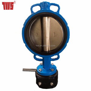 8 Inch DN200 A216 WCB Đĩa van <span class=keywords><strong>Wafer</strong></span> Bướm với Universal Mặt Bích - Product Image 1