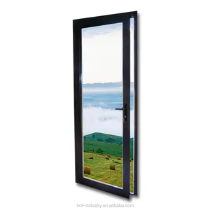 Новый дизайн, алюминиевая дверь, окно, цена для рынка Непала, алюминиевое стекло