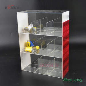 Màn Hình Phụ Kiện Cho Điện Thoại Di Động 3 Tầng, Giá Trưng Bày Phụ Kiện Cho Điện Thoại Di Động Bằng Acrylic Trong Suốt - Product Image 5