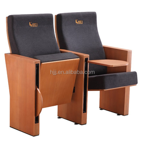 Banco de auditorio Asientos Europa Asiento de Teatro de madera Silla de auditorio de madera Venta directa de fábrica Asientos de auditorio de teatro - Product Image 1