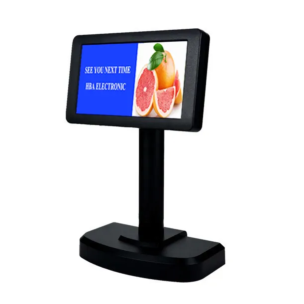 HBA-LCD7000 unidad de visualización del Cliente POS, poste de pantalla LCD