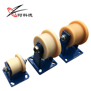 Puleggia in Nylon con ruota singola ruota laterale della miniera del treno della metropolitana - Product Image 4