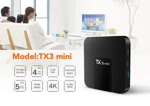 Tv Box The First Amlogic S905w Android 7.1 10.0 Tv Box 4k 1GB 8GB Smart TvBox Tx3 Mini