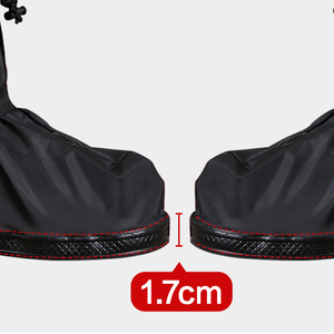Couvre-bottes de pluie antistatiques légers pour l'extérieur, toutes saisons, imperméables, pour motards et cyclistes, en PVC - Product Image 5