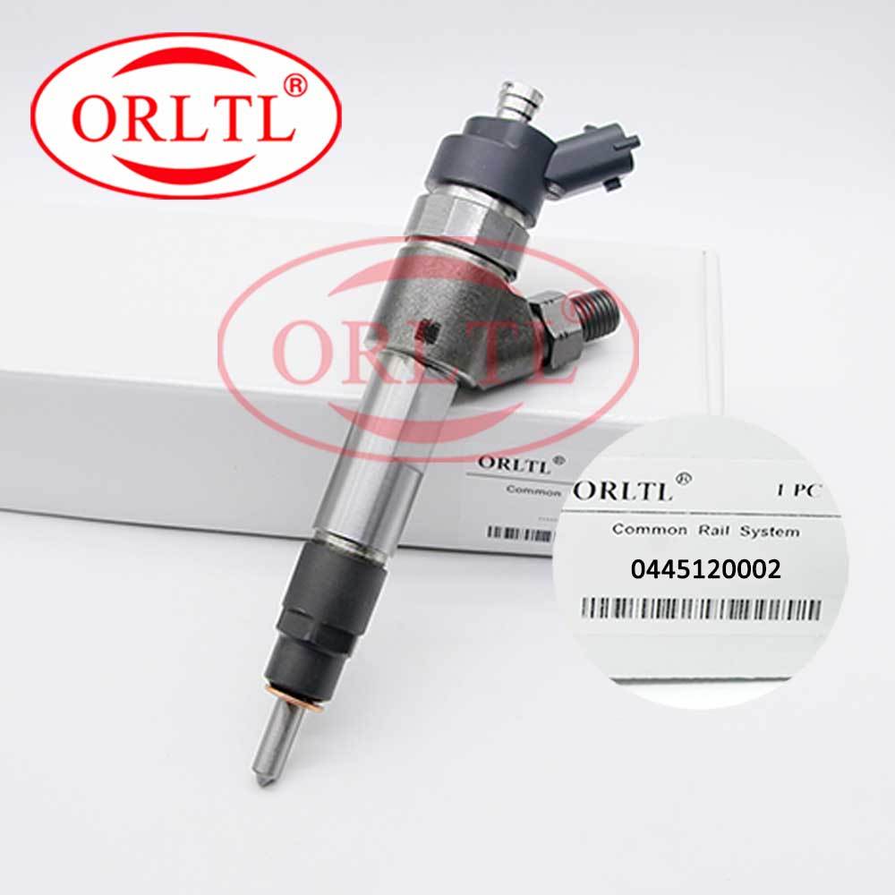 ORLTL 0 445 120 002 común carril inyector assy 0445120002 de inyección de combustible diesel 0445 120 002 inyector para IVECO