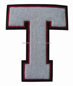 <span class=keywords><strong>Patch</strong></span> Bordir Huruf P Chenille Jahit, Bahan Utama Karet dengan Jenis Kain Kanvas - Product Image 5