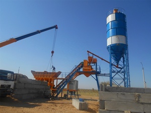 Nhà Máy Trộn Bê Tông Mini 35m 3/H Nhà Máy Xi Măng Mini Nhà Máy Trộn Bê Tông Di Động Để Bán - Product Image 2