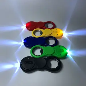 Grosir kustom pembuka botol 3 In 1 warna-warni tangan Fidget Spinner pembuka botol anggur bir pembuka botol lampu LED pembuka botol