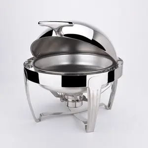 Restaurant And Hotel Equipment Buffet Keep Food Warm Chafing Dish Dome Top Chafing Dish