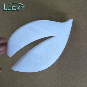 Bianco lucido di plastica 3d acrilico lettere e numeri - Product Image 5