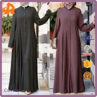 Vestido de gran tamaño islámico de Dubái para mujer, nuevo diseño personalizado, Abaya de Dubái, venta al por mayor, 2017