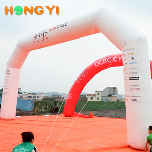 Nuevo diseño de gran competencia <span class=keywords><strong>arco</strong></span> publicidad exterior promociones arcos inflables desafío inflable inicio/final arcos - Product Image 2
