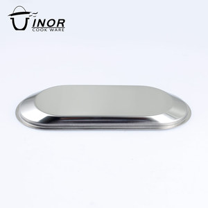 Top vente vaisselle <span class=keywords><strong>cuisine</strong></span> plaque plateaux à viande en acier inoxydable <span class=keywords><strong>pour</strong></span> le dîner plaque - Product Image 1