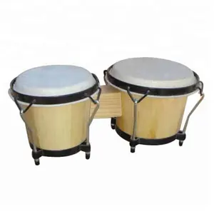 ROWELL High Quality Orff Percussion Musical Instrument Mini Wood Bongo drum