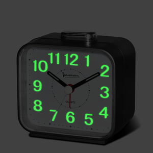 Reloj Despertador Analógico de Cuarzo IMSH BM09201, Reloj Despertador de Mesa, Reloj Despertador de Escritorio, Reloj Despertador Analógico Cuadrado Personalizado - Product Image 2