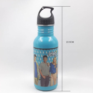 Nouvelle bouteille de boisson énergisante <span class=keywords><strong>Red</strong></span> <span class=keywords><strong>Bull</strong></span> en acier inoxydable 304 sans BPA, 500 <span class=keywords><strong>ml</strong></span>, isolée sous vide, écologique - Product Image 5