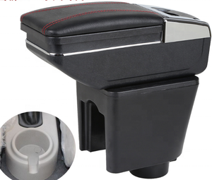 Consola Central de Lujo Daiao para Auto, Caja de Almacenamiento con Cargador USB y Diseño Giratorio para VW Jetta/<span class=keywords><strong>Skoda</strong></span> Superb <span class=keywords><strong>Fabia</strong></span> Octavia - Product Image 4
