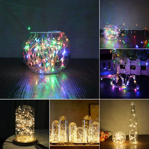 Luci a Filo di Rame LED <span class=keywords><strong>USB</strong></span> da 10m 20M, Luci Decorative Natalizie Scintillanti per Esterni, Ghirlanda Luminosa per Feste e Matrimoni - Product Image 2