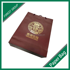 Classique brun sacs en papier pour le <span class=keywords><strong>vin</strong></span> rouge - Product Image 4