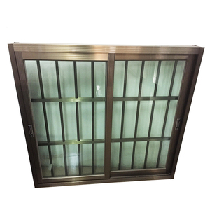 Philippines hiện đại phong cách phản tinted kính trượt cửa sổ với trang chủ an toàn cửa sổ sắt grills - Product Image 2