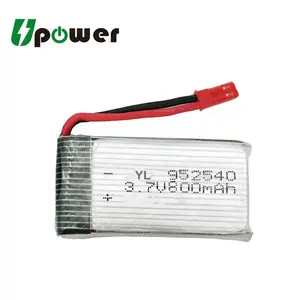 Li-ion Battery 3.7V 750mAh 952540 Rechargeable RC Lipo BatteryためRC Helicopter Drone Battery