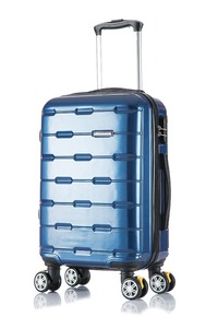 56 cm Universal Maleta Niño Barato Equipaje Cáscara Dura Azul con Cerradura - Product Image 1
