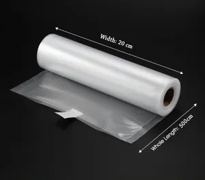 plastic embossed Vacuum Seal Bags for Food Storage food grade material Vacuum Rolls for vacuum sealer