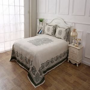 Europese Stijl 100% Katoenen Linnen Beddengoed Sets Puur Linnen Hotel Lakens En Bed Gevuld Met Katoen - Product Image 5