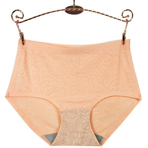 Unionpromo Haute Qualité Confortable Coton Dames Respirant Doux Sans Couture Boyshorts High Cut Print Solid Disponible XL Adultes - Product Image 4