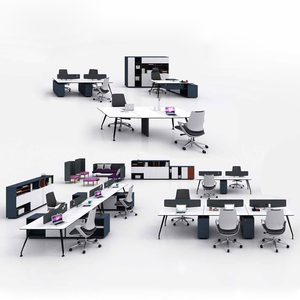 Quảng Châu Nhà Sản Xuất Của Trắng Nhỏ Bàn Tiếp Tân Thanh Lịch Quầy Lễ Tân Đồ Nội Thất Cho Văn Phòng Sử Dụng - Product Image 4