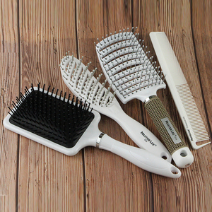 Masterlee-<span class=keywords><strong>cepillo</strong></span> de <span class=keywords><strong>pelo</strong></span> rizado de nailon, personalizado, disponible en 3 tamaños, color blanco - Product Image 3