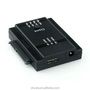 듀얼 SATA 하드 드라이브는 USB3.0 HDD SSD 복사기 휴대용, HDD SSD 복제 오프라인 어댑터, HDD SSD SSD 변환기와 도킹