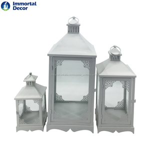 Chino metal LED faroles <span class=keywords><strong>con</strong></span> velas - Product Image 6